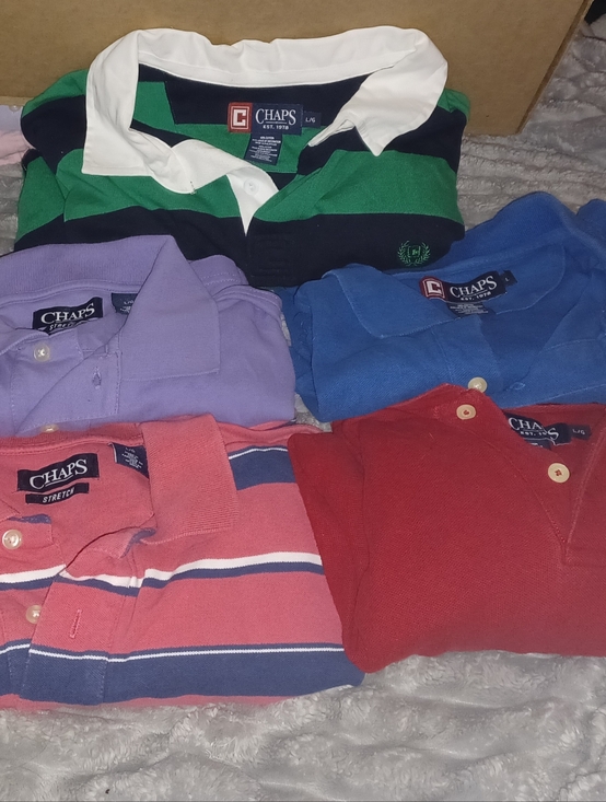Chaps Other - Mens Chaps Polo Bundle